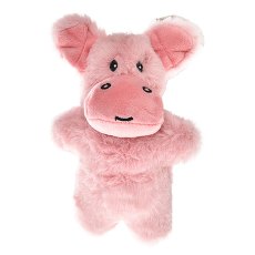 Homepet / Игрушка Хоумпет для собак Бегемотик плюшевый с пищалкой
