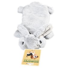 Homepet / Игрушка Хоумпет для собак Заяц плюшевый с пищалкой и шуршащим эффектом