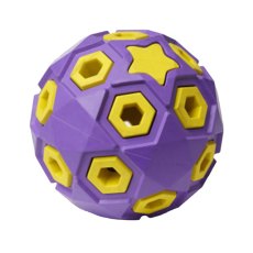 Homepet Silver Series / Игрушка Хоумпет для собак Мяч Звездное небо Каучуковый D 8 см
