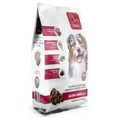 Clan Classic Active Adult 25-16 / Сухой корм Клан для Активных собак Средних и Крупных пород Говядина с Индейкой