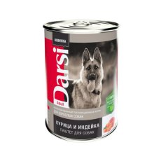 Darsi Adult / Паштет Дарси для взрослых собак Курица и Индейка (цена за упаковку)