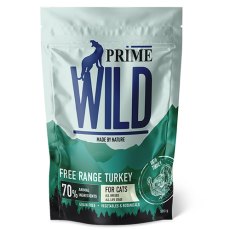 Prime Wild Free Range Turkey All breeds All life stage / Сухой Беззерновой корм Прайм Вайлд для кошек всех пород всех возрастов Индейка
