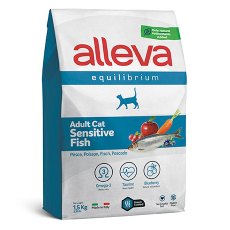 Alleva Equilibrium Adult Cat Sensitive Fish / Сухой корм Аллева для взрослых кошек с Чувствительным пищеварением Рыба