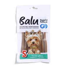Balu Dental & Kollagen / Жевательное лакомство Балу для собак Мелких пород с коллагеном