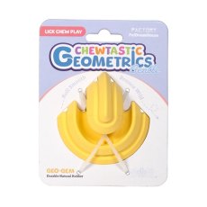 PetDreamHouse Chewtastic Geometrics Geo-Gem / Игрушка ПетДримХаус интерактивная для собак из натурального каучука