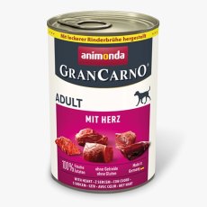 Animonda GranCarno Original Adult / Консервы Анимонда для собак с Говядиной и Сердцем (цена за упаковку)