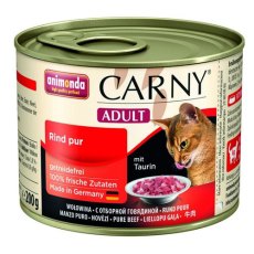 Animonda Carny Adult / Консервы Анимонда для кошек с отборной Говядиной (цена за упаковку)