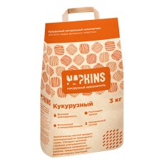 NAPKINS / Кукурузный Наполнитель Напкинс для кошачьего туалета