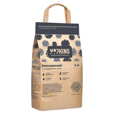 NAPKINS / Впитывающий Наполнитель Напкинс  с активированным углем для кошачьего туалета