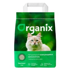 Organix / Комкующийся наполнитель Органикс для кошачьего туалета с ароматом Алоэ вера