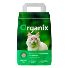 Organix / Комкующийся наполнитель Органикс для кошачьего туалета с ароматом Алоэ вера