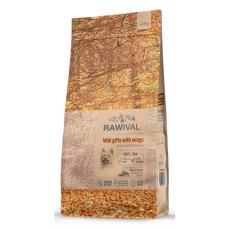 Rawival Wild Gifts with Wings / Сухой корм Равивал для собак карликовых и маленьких пород Утка с фазаном