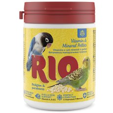 Rio Vitamin & Mineral Pellets Budgies & Parakeets / Витаминно-минеральные гранулы Рио для волнистых и средних попугаев