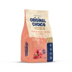 Original Choice Elite Nutrition Adult Sterilised / Сухой корм Ориджинал Чойс для взрослых стерилизованных кошек свежее мясо Ягненка и Клюква