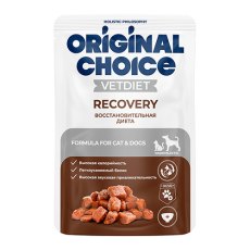 Original Choice Vetdiet Recovery / Ветеринарная восстановительная диета Ориджинал Чойс диетическое полнорационное питание Паучи для собак и кошек (цена за упаковку)