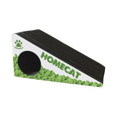 Homecat / Когтеточка Хоумкэт для кошек Малый Треугольник с Кошачьей мятой Гофрокартон