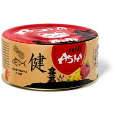 Prime Asia Tuna & Pineapple in jelly / Консервы Прайм Азия для взрослых кошек Тунец с ананасом в желе (цена за упаковку)