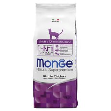 Monge Cat Adult Daily Line Chicken / Сухой корм Монж для взрослых кошек Курица