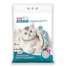 Zoo Няня / Комкующийся наполнитель Зоо Няня для кошачьего туалета Бентонитовый