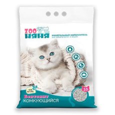 Zoo Няня / Комкующийся наполнитель Зоо Няня для кошачьего туалета Бентонитовый