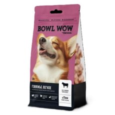 BOWL WOW / Лакомство Боул Вау для взрослых собак и щенков всех пород Легкое говяжье