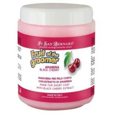 Iv San Bernard Fruit of the Groomer Black Cherry Mask Short coat / Маска Ив Сан Бернард для Короткой шерсти с Протеинами шелка Восстанавливающая