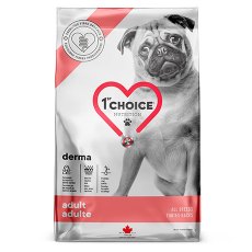 1st Choice Derma Grain free Adult All Breeds / Сухой Беззерновой корм Фёст Чойс для собак всех пород с Гиперчувствительной кожей Лосось