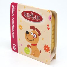 Berkley / Влажный корм (Ламистеры) Беркли №1 для собак всех стадий жизни Филе индейки с тунцом в желе (цена за упаковку)