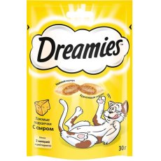 Dreamies / Лакомство Дримис для кошек Подушечки с Сыром