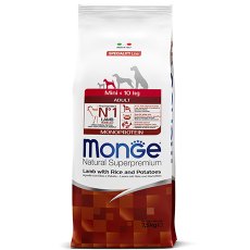 Monge Dog Monoprotein Speciality Adult Mini Lamb & Rice / Сухой корм Монж для взрослых собак Мелких пород Ягненок с рисом и картофелем