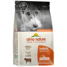 Almo Nature Life Maintenance Small Breed Fresh Beef / Сухой корм Алмо Натюр для взрослых собак малых пород со свежей Говядиной и коричневым рисом