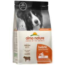Almo Nature Life Maintenance ALL Breed Fresh Beef / Сухой корм Алмо Натюр для взрослых собак со свежей Говядиной и коричневым рисом