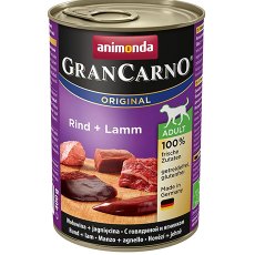 Animonda GranCarno Original Adult / Консервы Анимонда для собак с Говядиной и Ягненком (цена за упаковку)