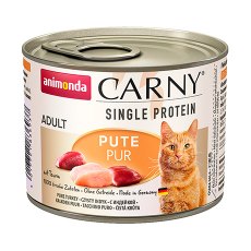 Animonda Carny Adult Single Protein / Консервы Анимонда для кошек Монобелковые с Индейкой (цена за упаковку)
