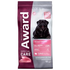 Award Special Care Weight Control / Сухой корм Авард для взрослых собак всех пород для Контроля веса с Индейкой