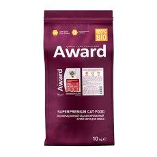 Award Indoor Big cats / Сухой корм Авард для взрослых Домашних кошек Крупных пород Говядина курица брокколи юкка Шидигера