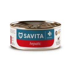 Savita Hepatic / Консервы Савита для взрослых собак для Поддержания функции печени (цена за упаковку)