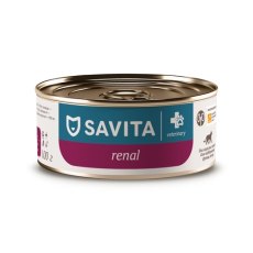 Savita Renal / Консервы Савита для взрослых кошек для Поддержания функции почек (цена за упаковку)