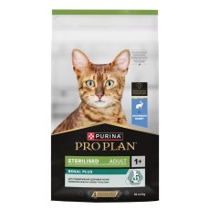 PRO PLAN STERILISED / Сухой корм ПРО ПЛАН для взрослых кошек для поддержания здоровья почек после стерилизации с кроликом