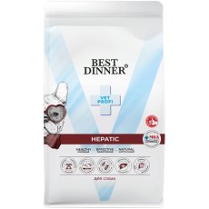 Best Dinner Vet Profi Hepatic / Полнорационный диетический сухой корм Бест Диннер для взрослых собак всех пород при Заболевании печени