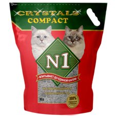 Наполнитель №1 Сompact Комкующийся Глиняный