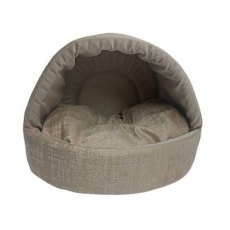 Homepet Indigo latte / Домик эстрада Хоумпет для домашних животных Бежево-золотистый