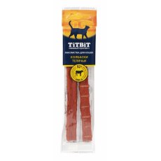 Titbit Золотая коллекция / Лакомство Титбит для кошек Колбаски Телячьи