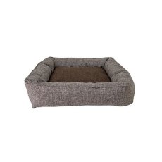 Homepet Wool / Лежак Хоумпет для домашних животных Жаккард Коричневый