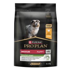 PRO PLAN OPTI START / Сухой корм ПРО ПЛАН для щенков средних пород с курицей