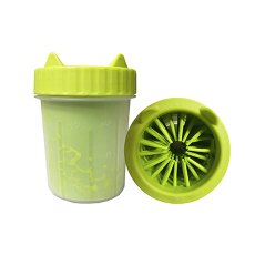 Homepet TPR / Лапомойка Хоумпет для собак малая Желтая