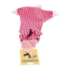 Homepet / Игрушка Хоумпет для собак Свинка плюшевая с пищалкой и шуршащим эффектом