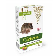 Любимчик Зерносмесь для крыс с Фруктами