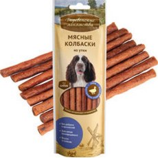 Деревенские лакомства / Мясные колбаски из Утки для собак