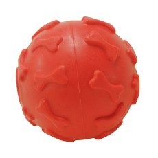 Homepet TPR / Игрушка Хоумпет для собак Мяч с пищалкой D 6 cм